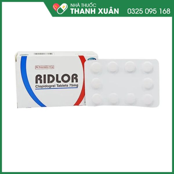 Ridlor phòng ngừa tai biến mạch máu não
